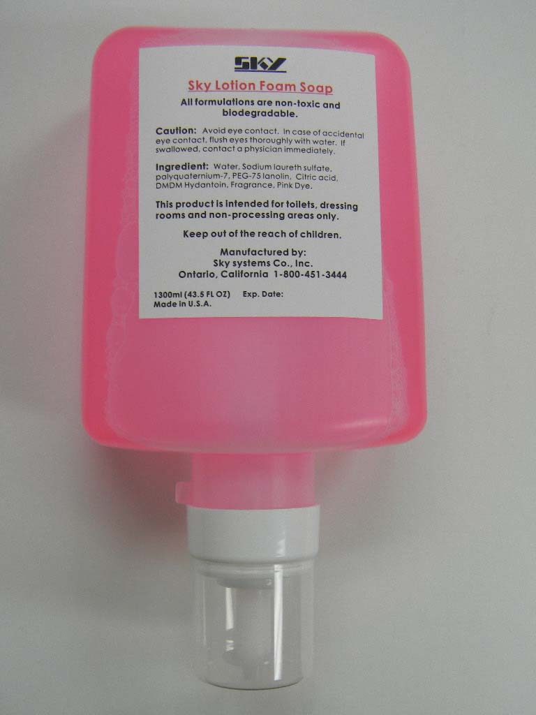 (image for) SKY - Pink Lotion Foaming Soap